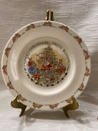 Vintage Child's 8” Plate Royal Doulton Merry Christmas From ...