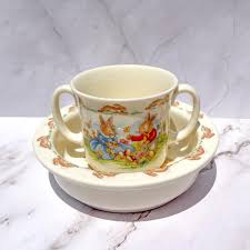 Royal Doulton - Bunnykins - Children's Cup and Bowl - Etsy