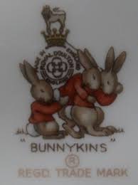 ROYAL DOULTON BUNNYKINS CHILD PORCELAIN BOWL & PLATE ENGLAND ...