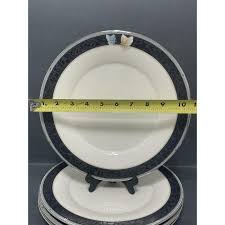 Noritake Enchanteur Dinner Plates (set of 4): Butterfly ...