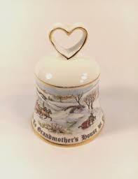 Royal Doulton England Bone China Gilded Christmas Bell JC ...
