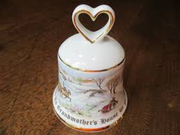 VTG ROYAL DOULTON BONE CHINA CHRISTMAS BELL "TO ...