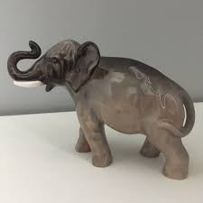 Royal Doulton Trunk Up Elephant Figure HN2644 Excellent ...