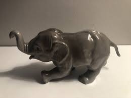 VINTAGE BING & GRONDAHL (B & G) DENMARK, PORCELAIN GRAY ...