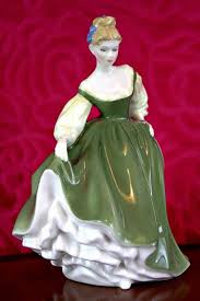 Vintage Royal Doulton Porcelain Figurine 'fair Lady' - Etsy