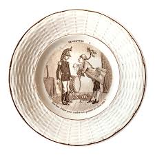 Vintage Digoin & Sarreguemines French Plates - a Pair | Chairish