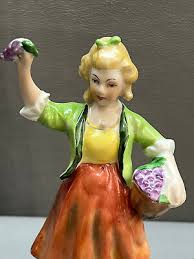 LIPPELSDORF Germany (DDR) Antique Porcelain Figure Girl with ...