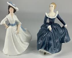 Lot - To Royal Doulton figurines. Including Fragrance and ...