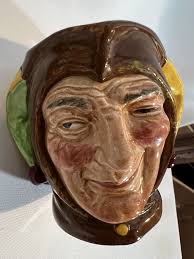 Royal Doulton Toby Mug "Jester" 3" (winking eye) - excellent ...