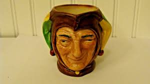 Vintage Royal Doulton The Jester Character Toby Jug Made ...