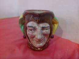 Vintage Creamer Figurine, Royal Doulton Toby Creamer, Jester ...