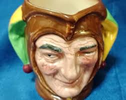 JESTER Royal Doulton Character Jug 1950s Small - Etsy