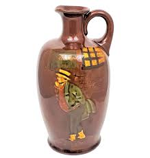 Royal Doulton Kingsware Mr. Pickwick Figural Whiskey Flask ...