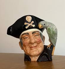 Vintage 1951 Royal Doulton D 6335 Porcelain Jug Vase Long ...