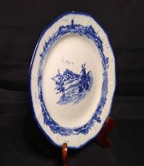 Royal Doulton Norfolk Blue & White Plate 251612/597783. 9 1 ...