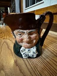 ROYAL DOULTON OLD CHARLEY Toby Jug Mug D5420 - LARGE 6" Made ...