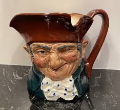 Vintage Royal Doulton Large 5.5" Tall Toby Mug Jug "Old ...
