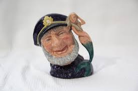Vintage Royal Doulton Mini Toby Jug "old Salt" - Etsy