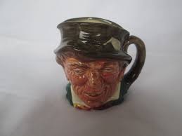 Royal Doulton Paddy Small 3 1/4" Toby Character Jug England ...