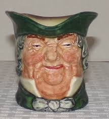 Early Royal Doulton Eng. 3 1/8" Parson Brown Toby Jug D5529 ...