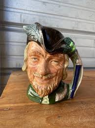 Vintage 1959 Royal Doulton Robin Hood Toby Mug Porcelain ...