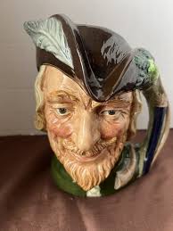 VINTAGE ROYAL DOULTON ROBIN HOOD TOBY MUG PITCHER D 6527 | eBay