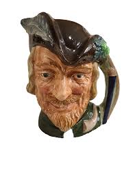Royal Doulton Toby Jug Character Mug Robin Hood Large D6527 ...