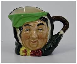 Royal Doulton Sairey Gamp Character Toby Jug Small Size ...