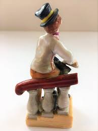 Antique Ludwigsburg Sam Weller Porcelain Figurine: Charles ...