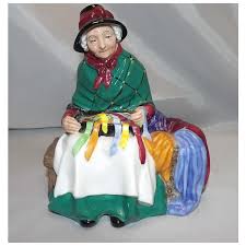 1948 Royal Doulton Silks & Ribbons Limited Figurine HN2017 ...