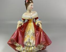 Royal Doulton Southern Belle HN 2229. 1957 Series Beautiful Condition 8 " Inches - Etsy Ireland