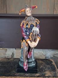 Vintage Royal Doulton Large Figurine the Jester HN2016 ...