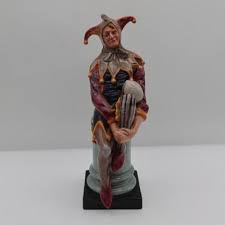 Royal Doulton Porcelain Figurine "The Jester" | EstateSales.org
