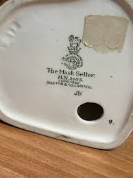 Vintage Royal Doulton - The Mask Seller Figurine - Made in England HN-2103 | eBay