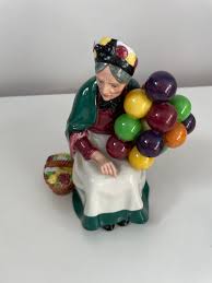 The Old Balloon Seller HN1315 by Royal Doulton 1990s Made in England Colourful, Classic Period Figurine, Seated Old Lady. Price is for One. - Etsy