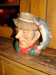 1954 Royal Doulton The Poacher, Toby Jug, England - Fishing ...