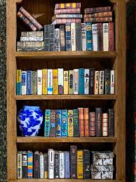 GREAT EXPLORERS 6 Pc Miniature Books 1:12 Scale PROP Faux Book Fill Shelf | eBay