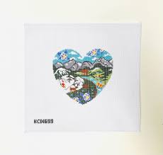 Colorado Heart – KC Needlepoint