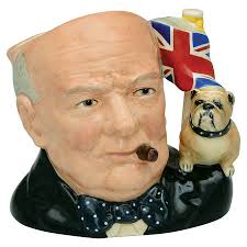 Character Jug Winston Churchill-Large - Nb810, No Box by ...
