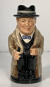 Winston Churchill Toby Jug by Royal Doulton For Sale at 1stDibs
