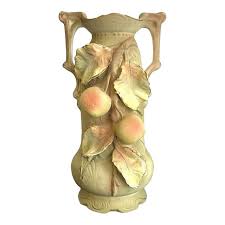 Antique Art Nouveau Vase Joseph Strnact Austria 1800's | Chairish
