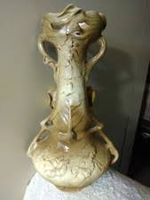 Yellow Ceramic Original Collectible 1900-1919 Time Period Manufactured Vases for sale | eBay