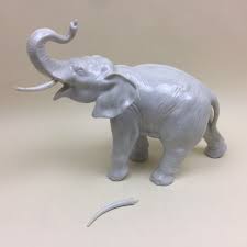 Royal Dux White Ceramic Elephant Figure 10” Tall Czechoslovakia **SEE DETAILS** | eBay