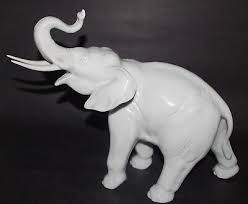 Large Vintage Royal Dux Czechoslovakia Elephant Figurine, 14" L x 10" T | eBay