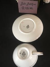 Vintage Minton Tea Cup & Saucer, Yellow Fruits, Antique ...