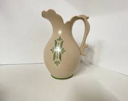 Vintage Large Royal Haeger Pitcher and Wash Bowl, French Water Pitcher, Pitcher and Bowl, Farmhouse Kitchen, Dry Sink, Jug - Etsy