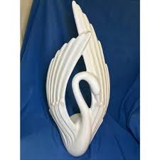 Royal Haeger Pottery Blue Swan 20" Tall Vintage Statue - Etsy