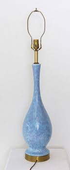 Pair of Mid Century Ceramic Lamps at 1stDibs