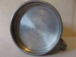 Vintage English Hammered Pewter Stein Metal Tankard Pub Mug ...