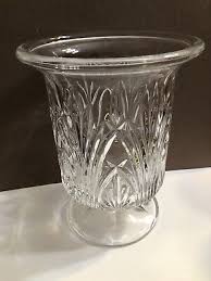 Large Crystal Glass Vase Bohemian Czech Republic 24% Lead Crystal Vase 8.5*6 in | eBay